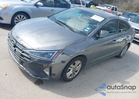 2019 Hyundai Elantra Sel z USA, uszkodzony, nr VIN 5NPD84LF0KH414208